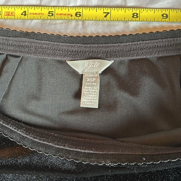 J. Jill XSP Stretch Velvet Skirt - Picture 5 of 11